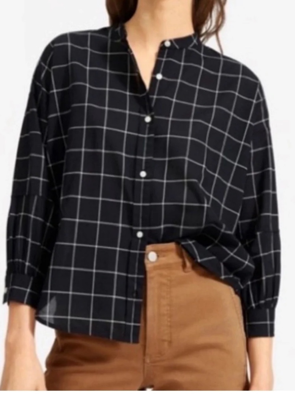Everlane Windowpane Air Shirt